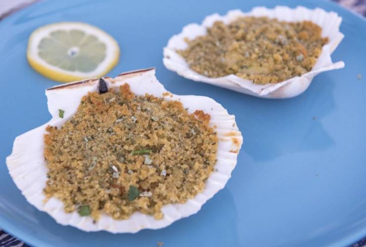 RICETTA DELLA SETTIMANA: CAPESANTE GRATINATE