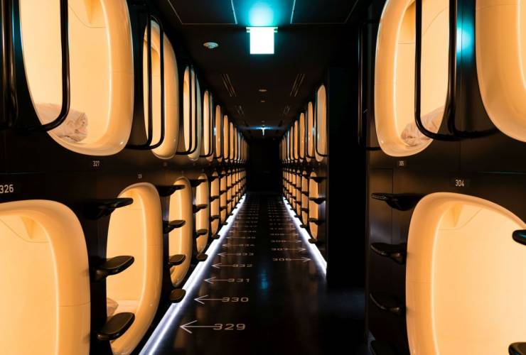 Capsule Hotel, Giappone