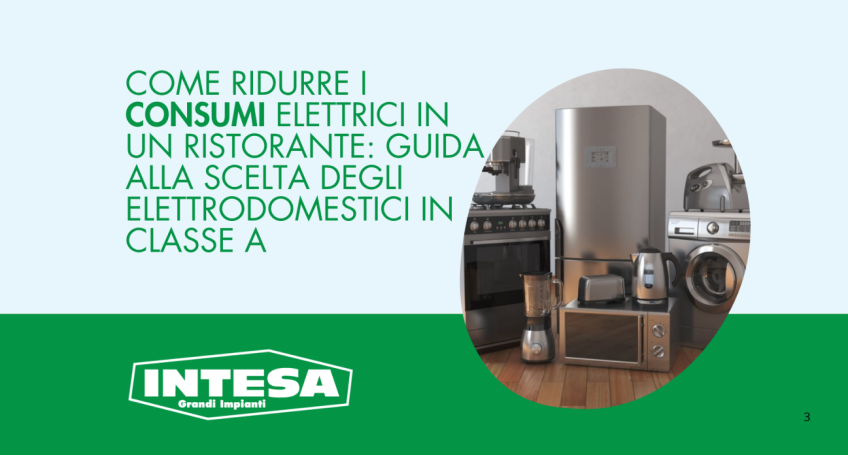 Come ridurre i consumi elettrici in un ristorante: guida alla scelta degli elettrodomestici in Classe A