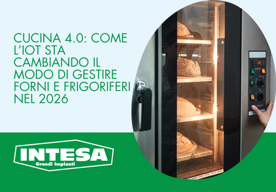 Cucina 4.0: come l’IoT sta cambiando il modo di gestire forni e frigoriferi nel 2026